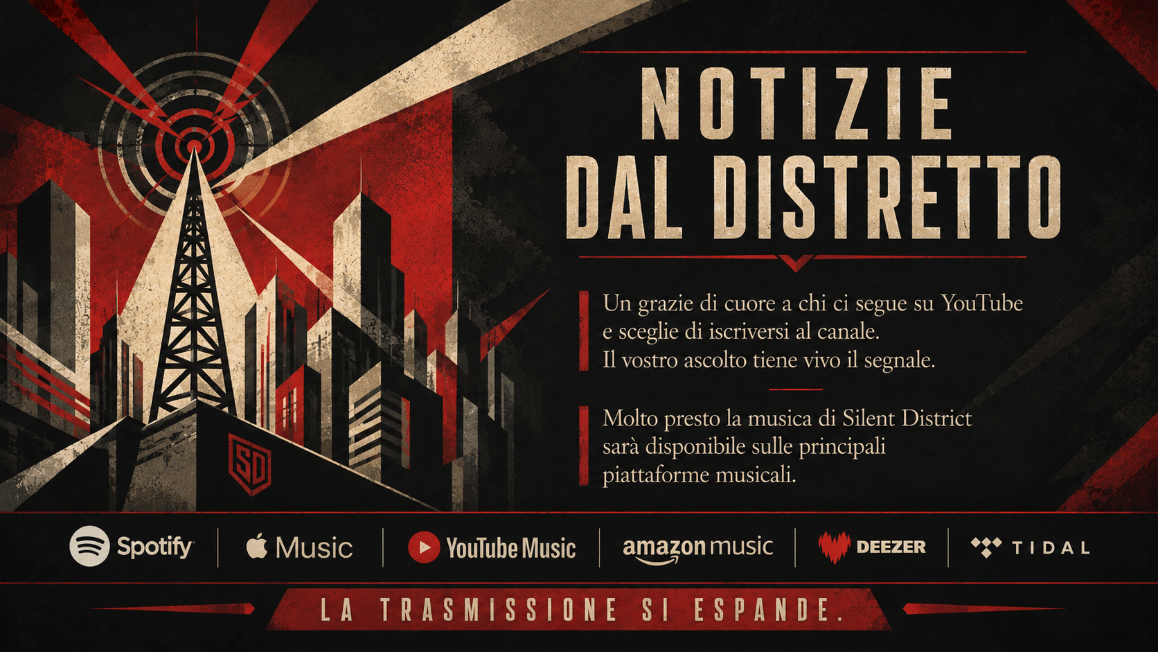 Silent District news artwork by Paolo Di Maio