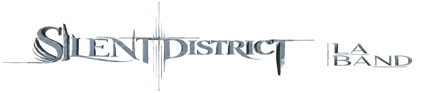 Silent District official band title logo